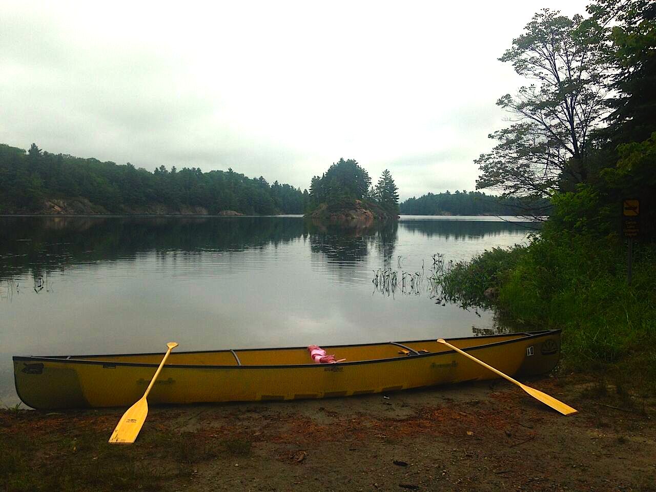 5 canoe setup